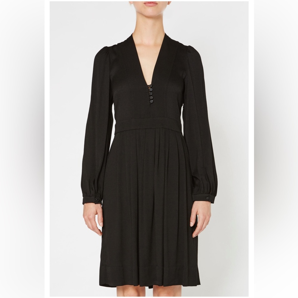 ISABEL MARANT ETOILE Black dress “Neil” with long sleeves Dress